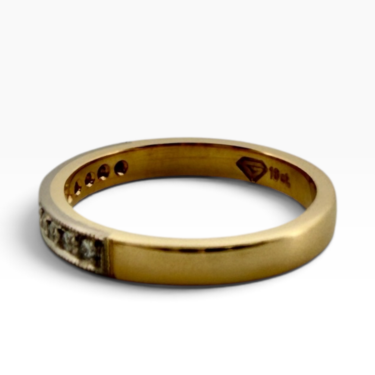 Diamond set eternity ring