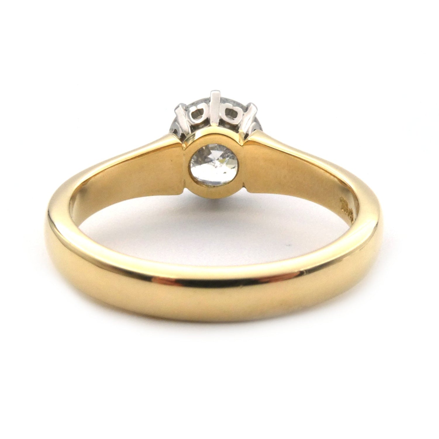 Diamond solitaire ring
