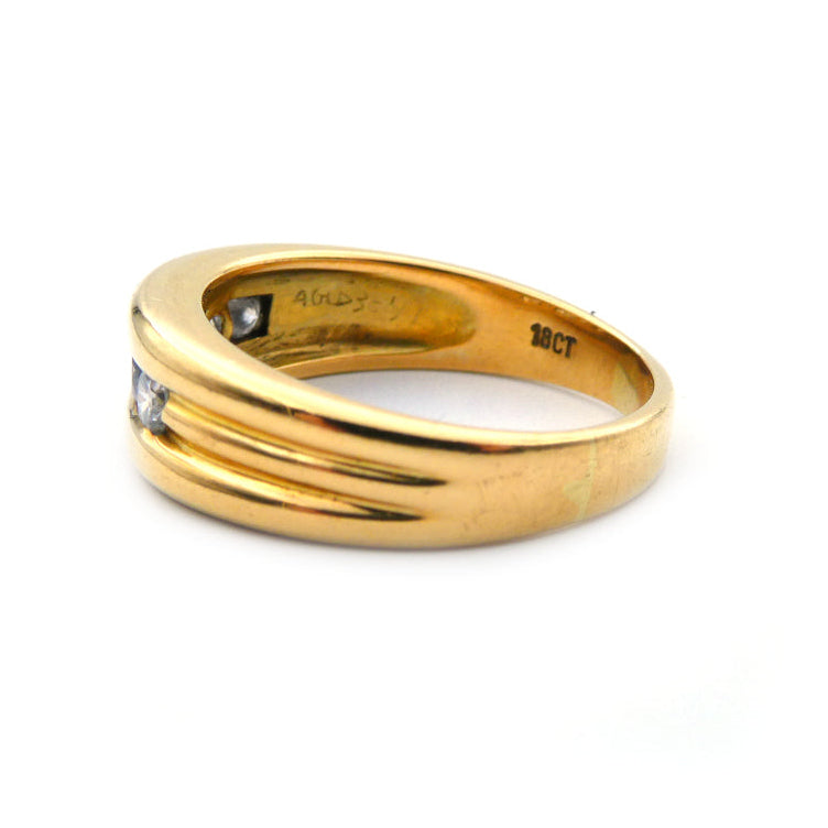 Five stone diamond ring