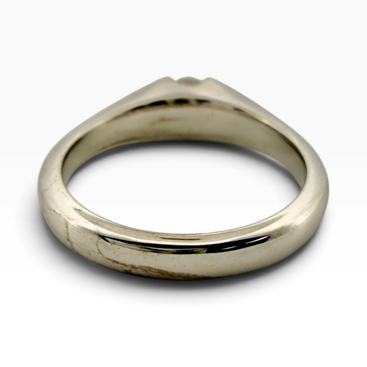 A solitaire diamond ring