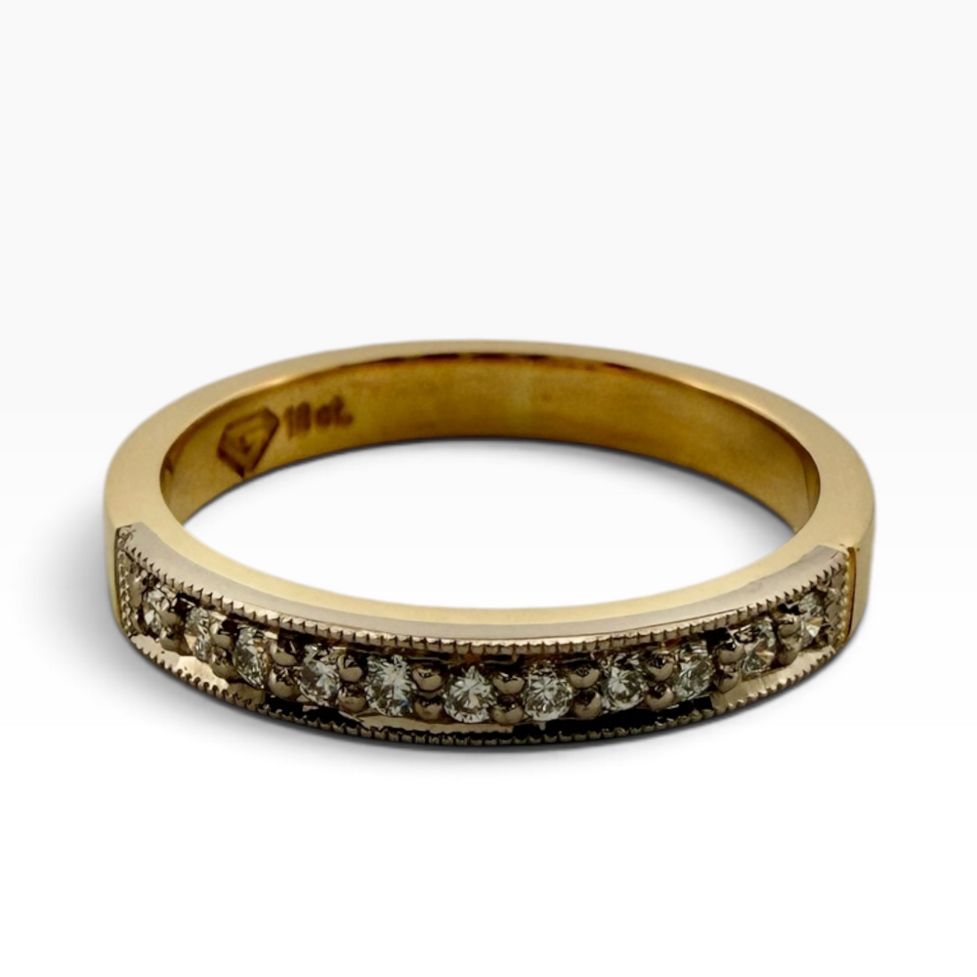Diamond set eternity ring