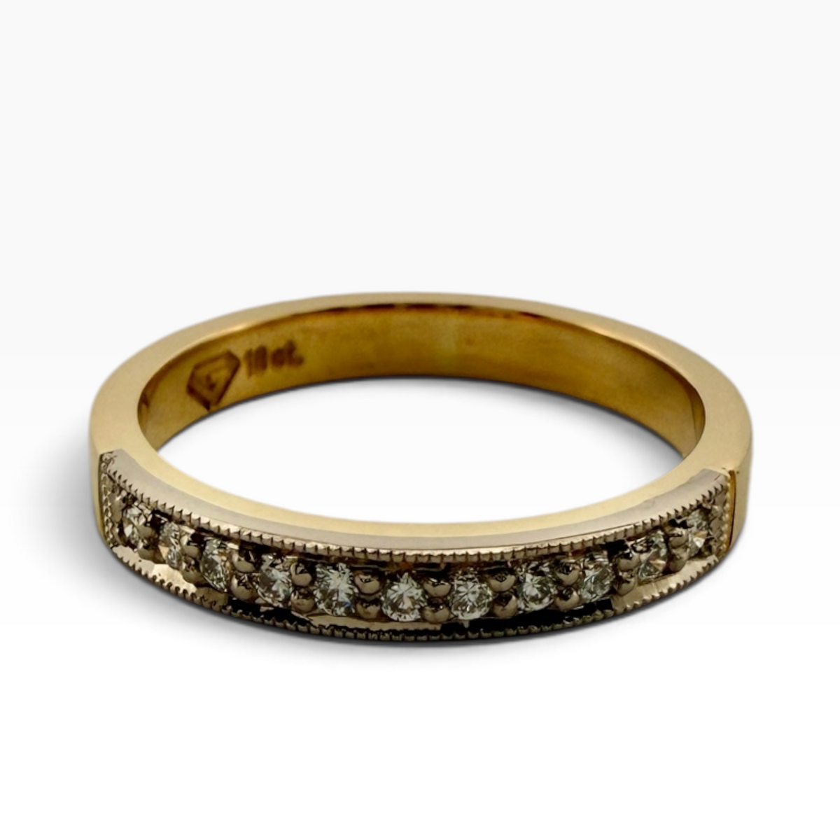 Diamond set eternity ring