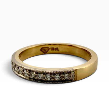 Diamond set eternity ring