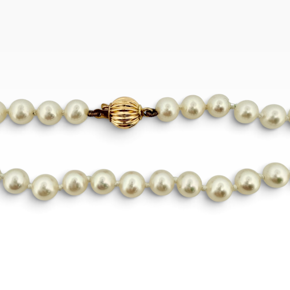 Classic Akoya Pearl Necklace