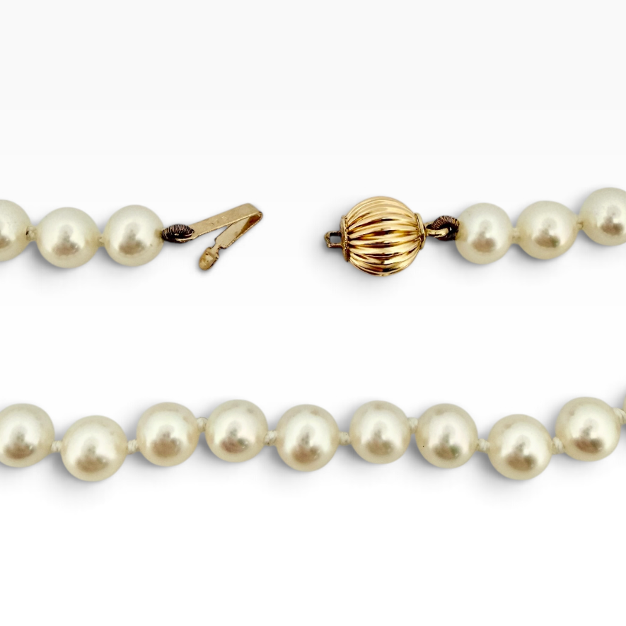 Classic Akoya Pearl Necklace