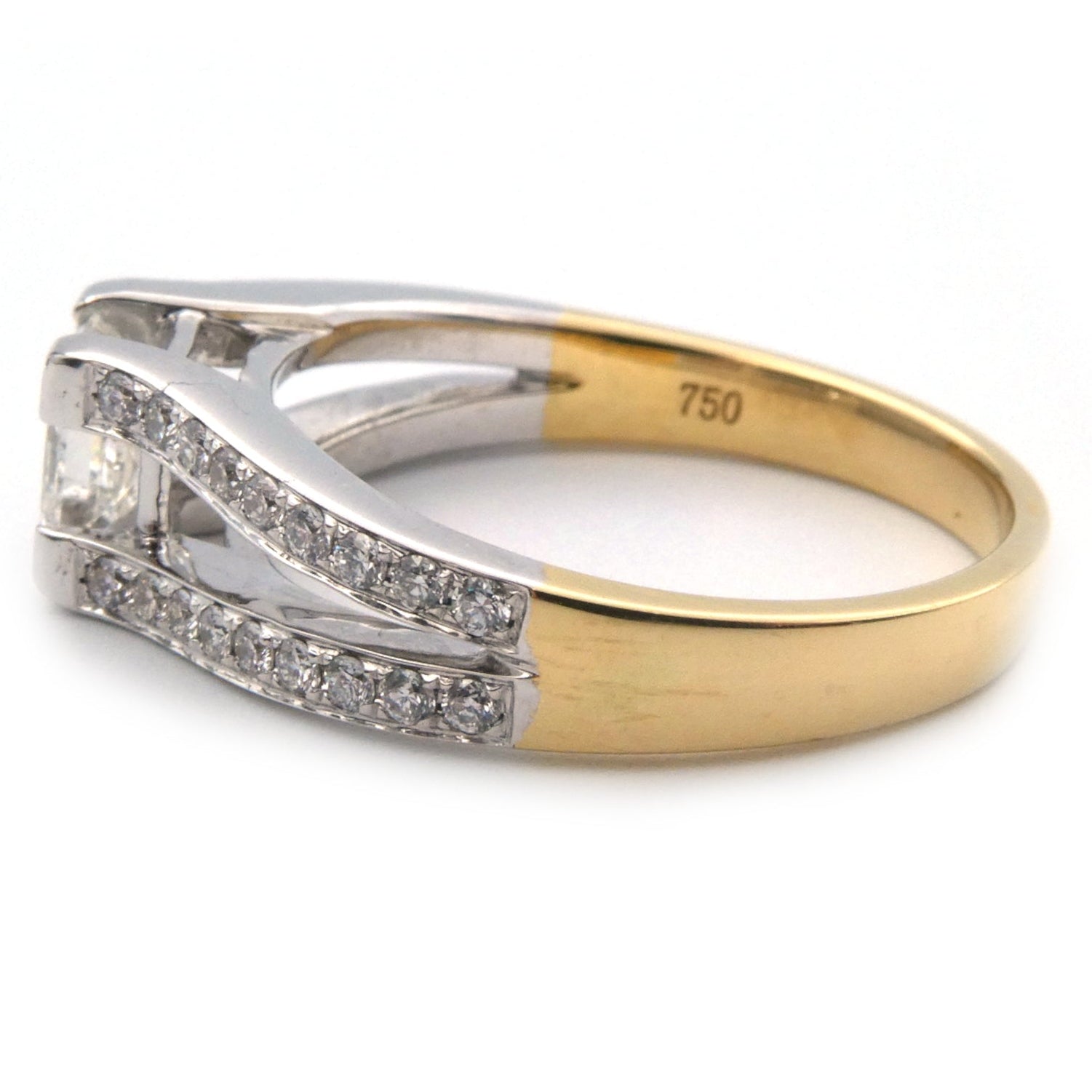 A diamond set dress ring