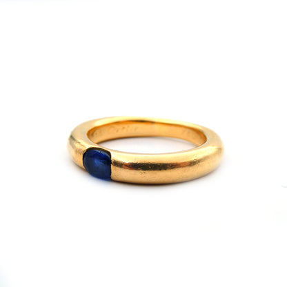 A Cartier Ellipse sapphire ring