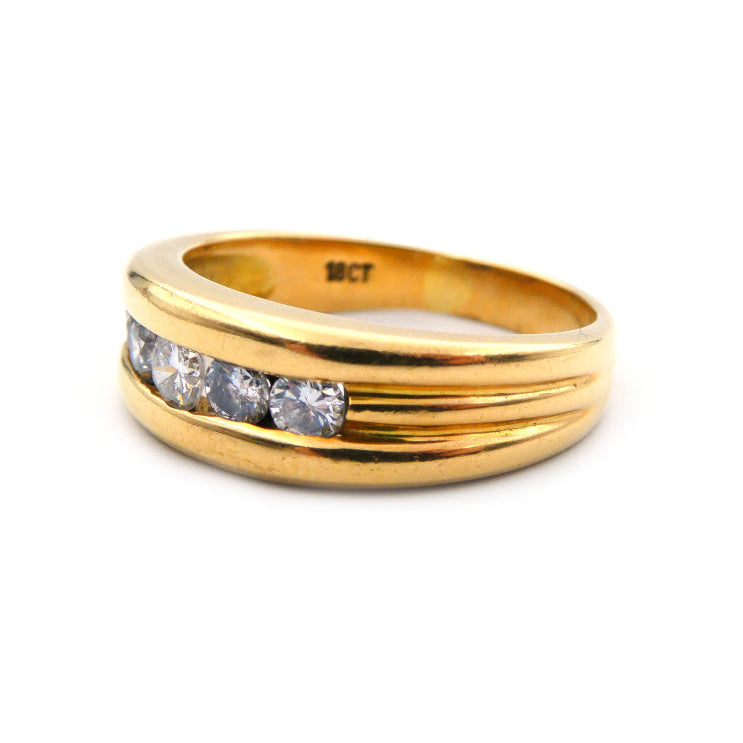 Five stone diamond ring