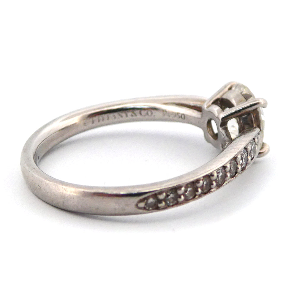 A Tiffany &amp; Co Engagement and wedding ring set